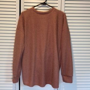 *check out the back!* Beautiful pink sweater